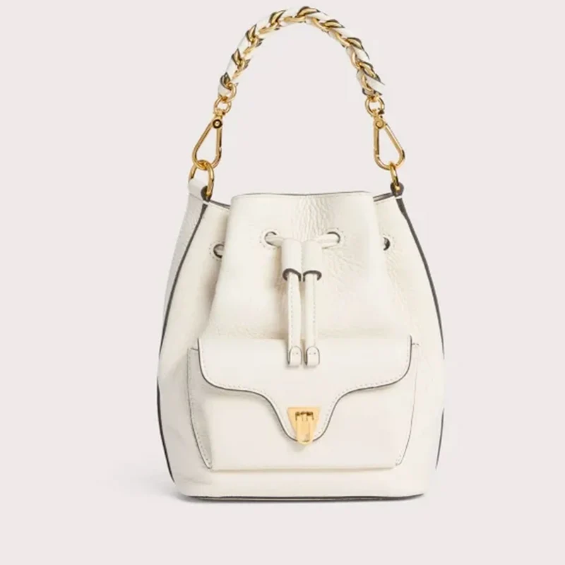 Borsa Donna a Mano COCCINELLE in Pelle linea Beat Generation Small Colore Pearl