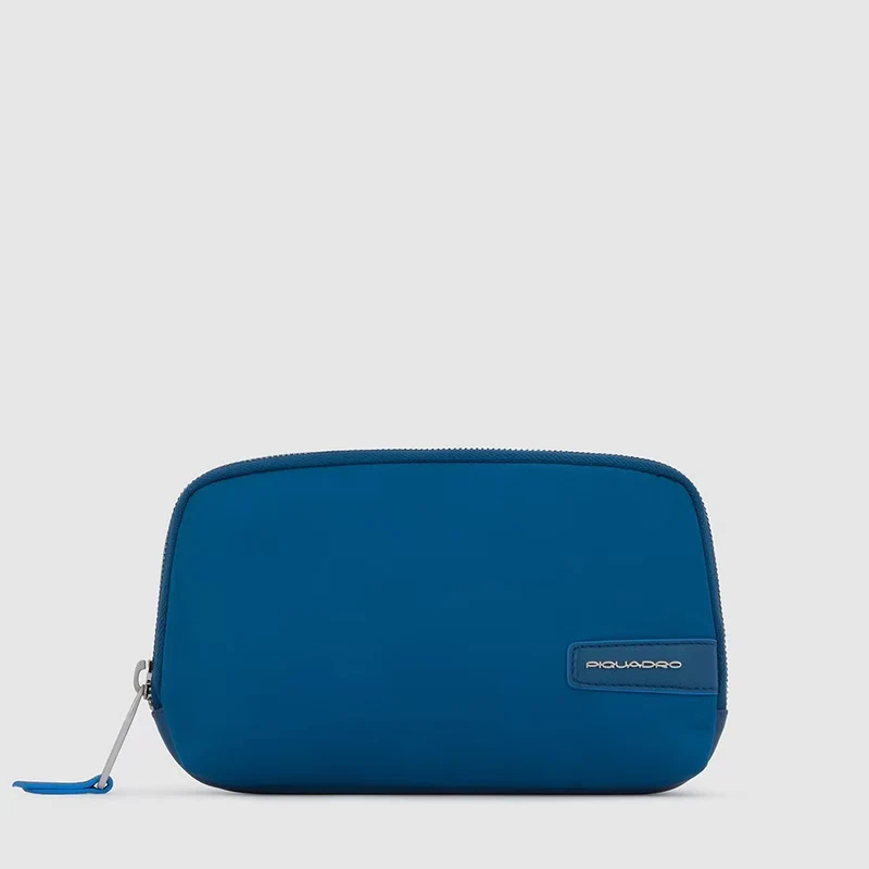 Pochette media in tessuto riciclato Stationery Ottanio