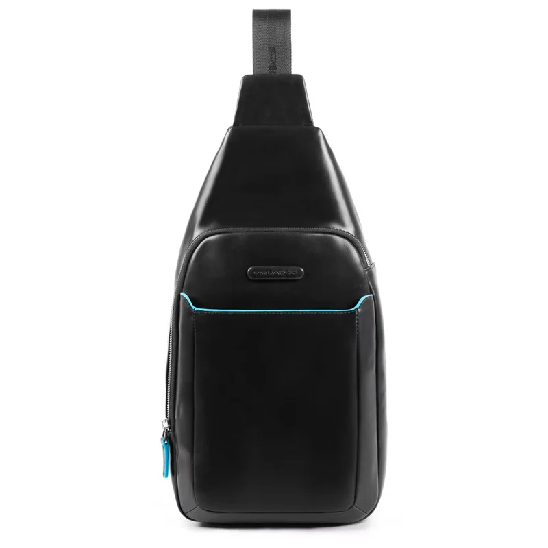 Monospalla porta iPad Blue Square Nero
