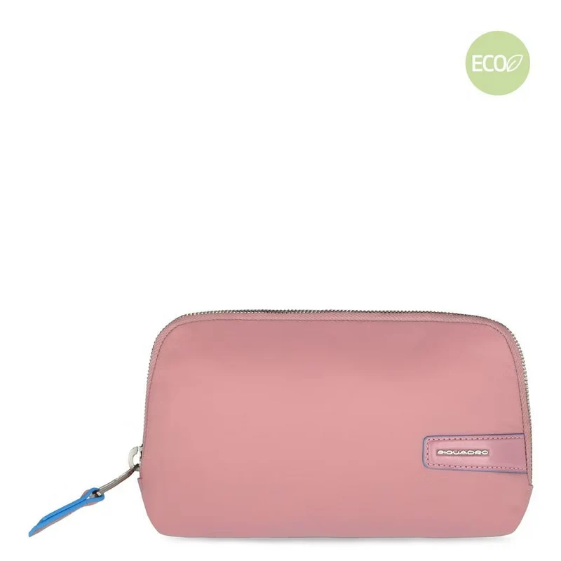 Pochette Rosa media in tessuto riciclato Stationery