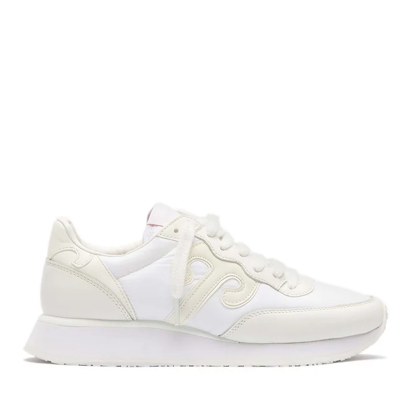 Sneakers Donna WUSHU RUYI Master 651 in Nylon e Suede Cloud Dancer