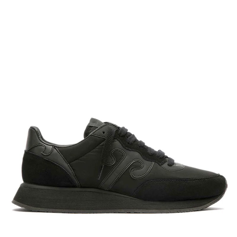 Sneakers Donna WUSHU RUYI Master 665 in Nylon e Suede Dark Night