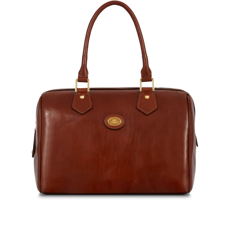 Bauletto Story Donna Marrone Oro