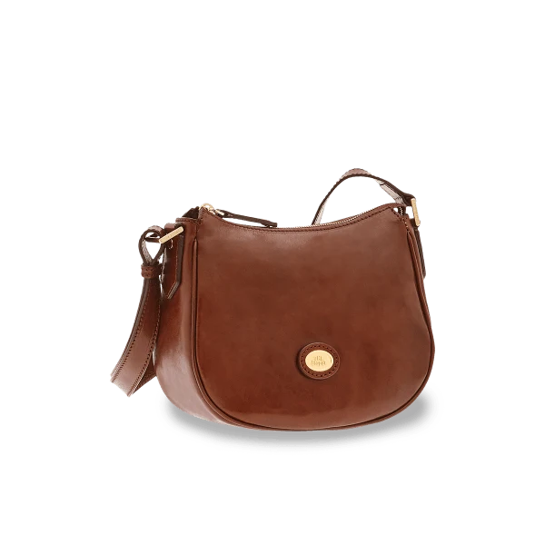 Borsa tracolla pelle chiusa con zip Story Donna