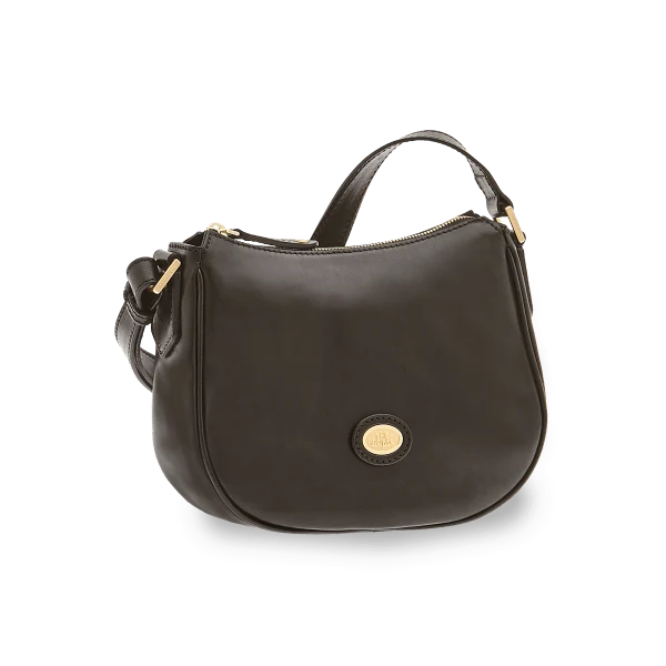 Borsa tracolla pelle chiusa con zip Story Donna