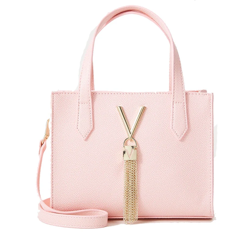 Borsa Donna a Mano VALENTINO BAGS linea Divina Colore Cipria Misura Piccola - VBS1R415G