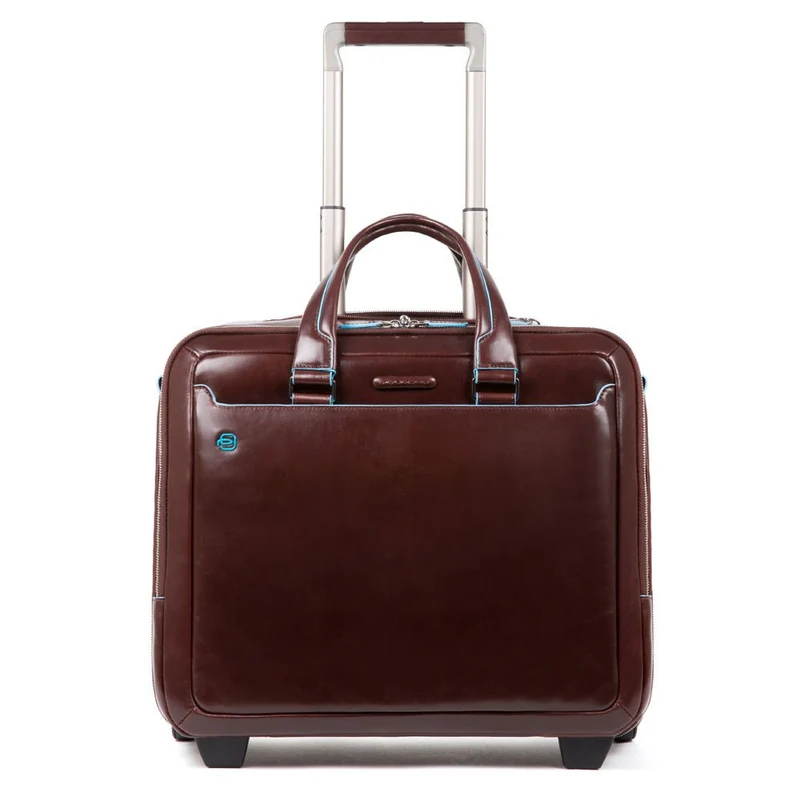 Cartella Trolley Porta Computer E Porta Ipad Blue Square