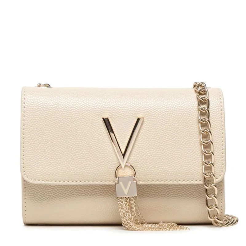 Borsa Donna a Tracolla VALENTINO BAGS linea Divina Colore Beige - VBS1R403G