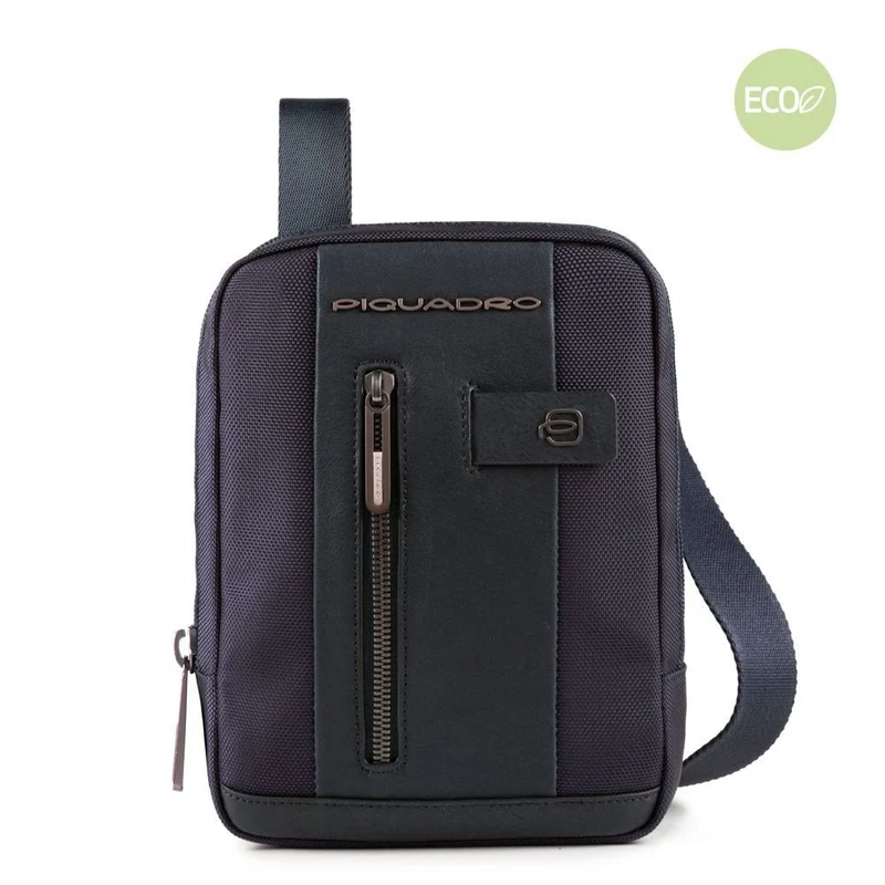 Borsello blu porta iPad mini in tessuto riciclato Brief 2