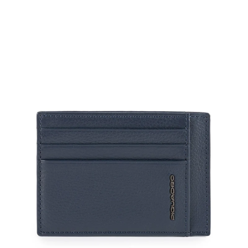 Bustina porta carte di credito tascabile blu Collezione MODUS Restyling