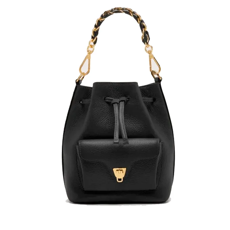 Borsa Donna a Mano COCCINELLE in Pelle linea Beat Generation Small Colore Nero