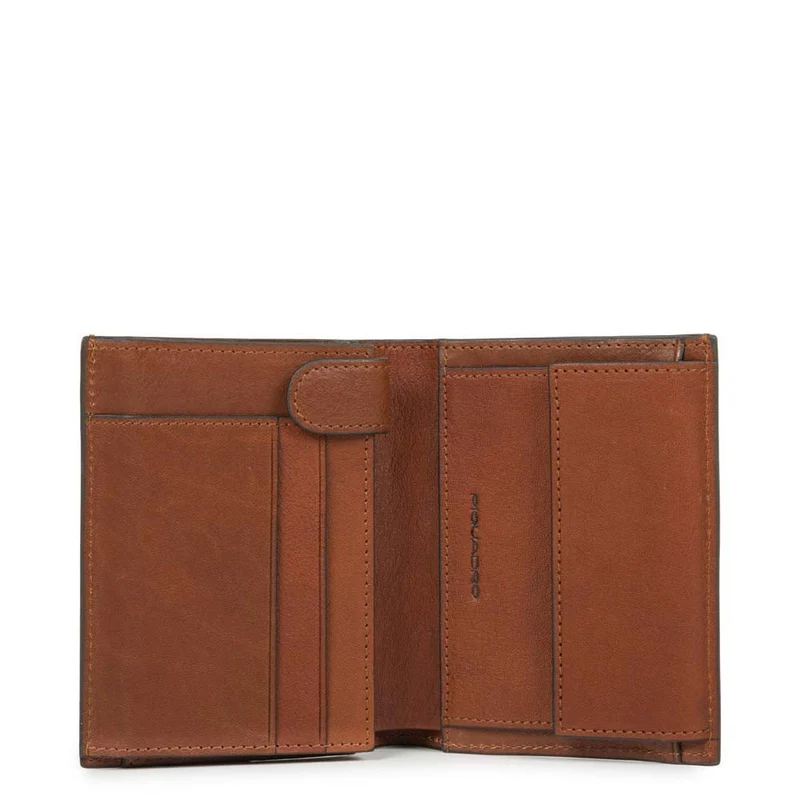 Portafoglio uomo verticale Black Square