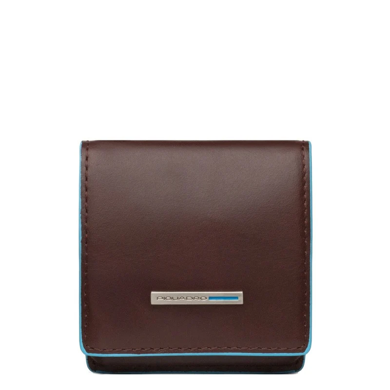 Portamonete a tacco quadrato Blue Square