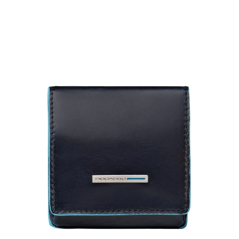 Portamonete a tacco quadrato Blue Square