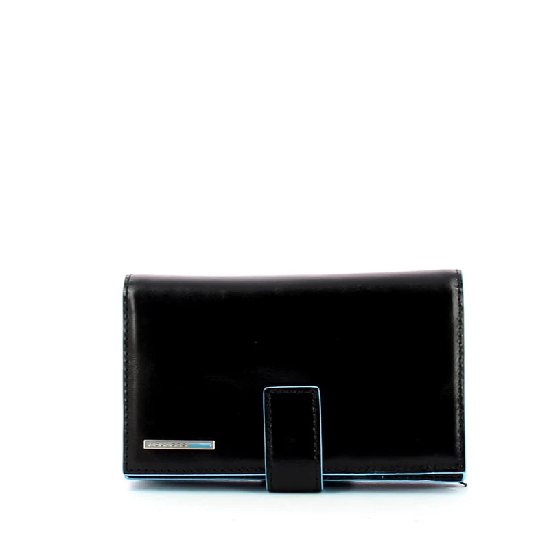 Portafoglio donna con porta monete e porta carte di credito Blue Square