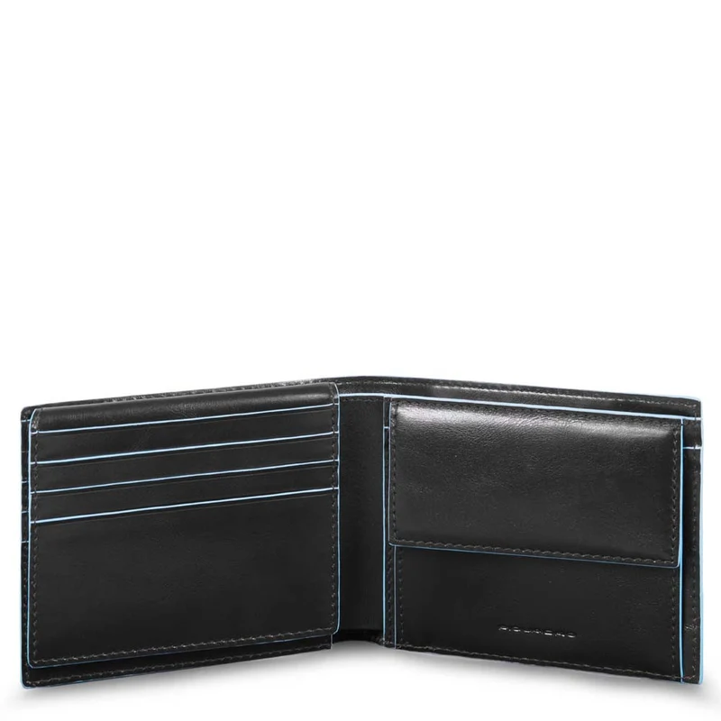 Portafoglio uomo con volantino porta docum Blue Square