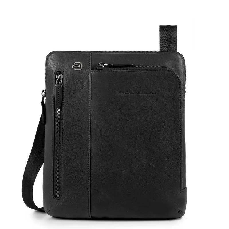 Borsello porta iPad Air/Pro 9.7 con doppia tasca frontale Black Square