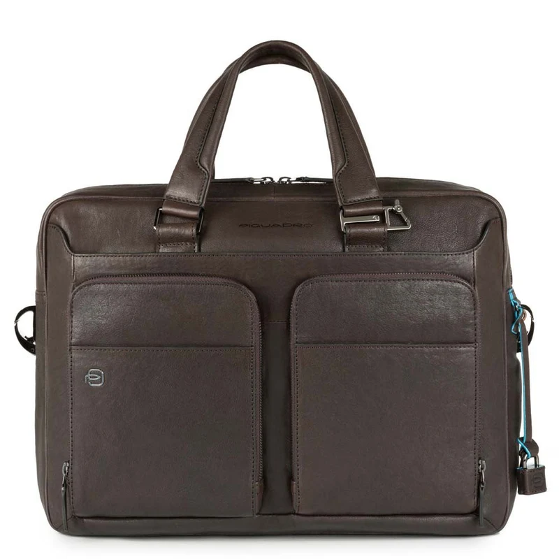 Borsa sottile porta computer e porta iPad 10.5"/9.7" a due manici Black Square