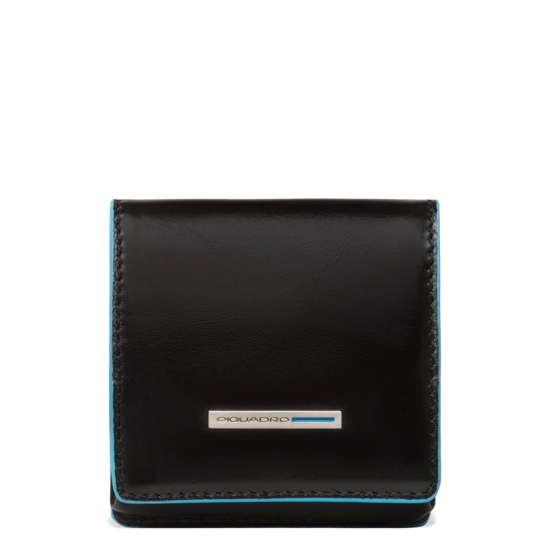 Portamonete a tacco quadrato Blue Square