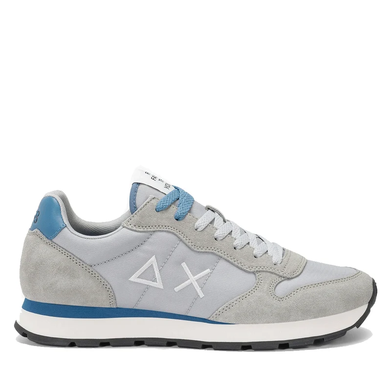 Scarpe Uomo Sun68 Sneakers Tom Solid Grigio Chiaro - Z36101