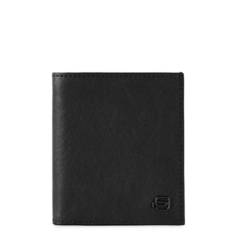 Porta carte di credito con protezione anti-frode RFID Black Square