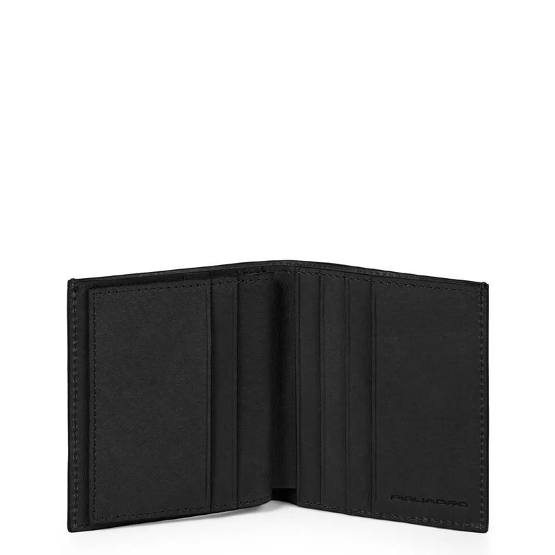 Porta carte di credito con protezione anti-frode RFID Black Square