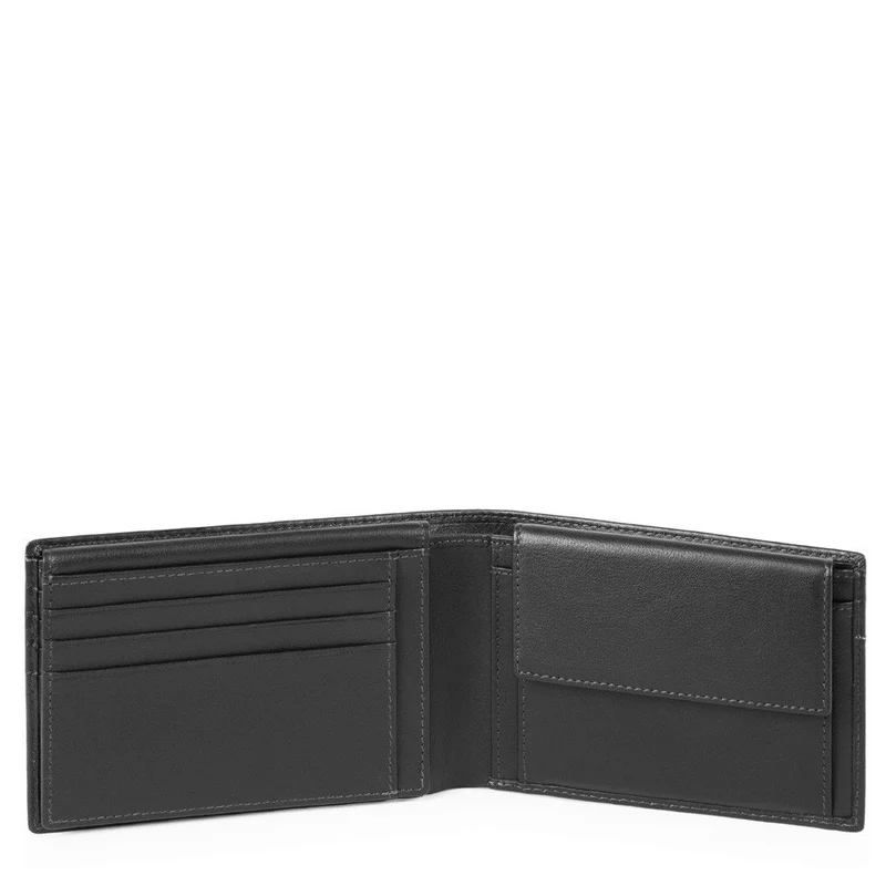 Portafoglio uomo con portamonete/porta carte e anti-frode RFID Urban