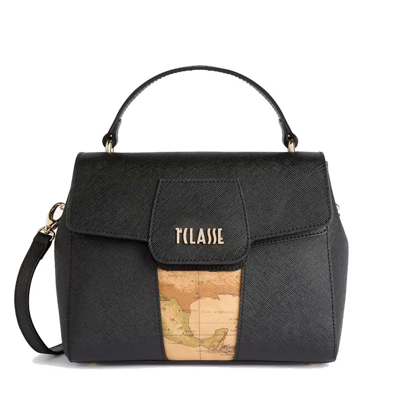 Borsa Donna a Mano con Pattina 1A Classe Alviero Martini linea Windy City Nero LD29