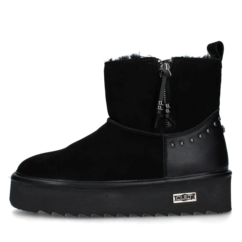 Stivaletti Donna Imbottiti CULT Linea Idol 4629 in Nabuk Nero