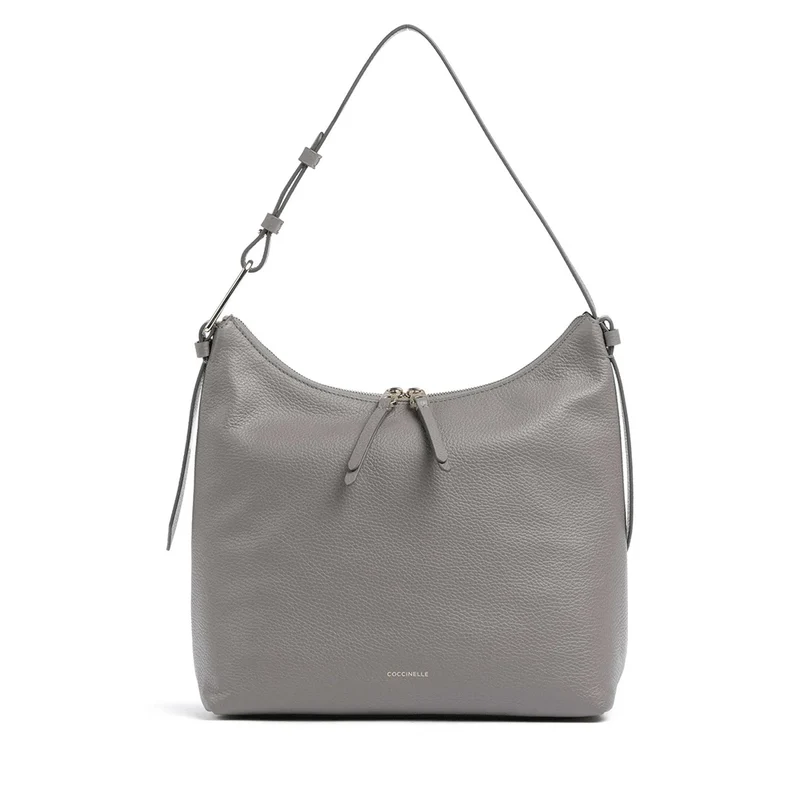 Borsa Hobo COCCINELLE in Pelle Linea Malory colore Grafite