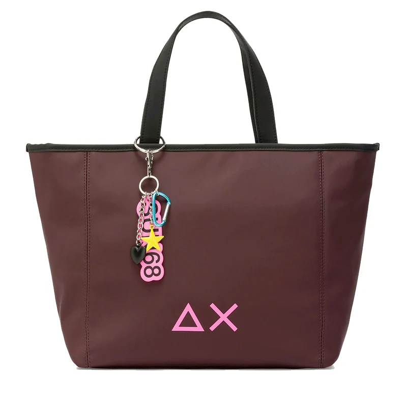Shopping Bag SUN68 linea Jacqueline Bag Medium colore Bordeaux - Z45260
