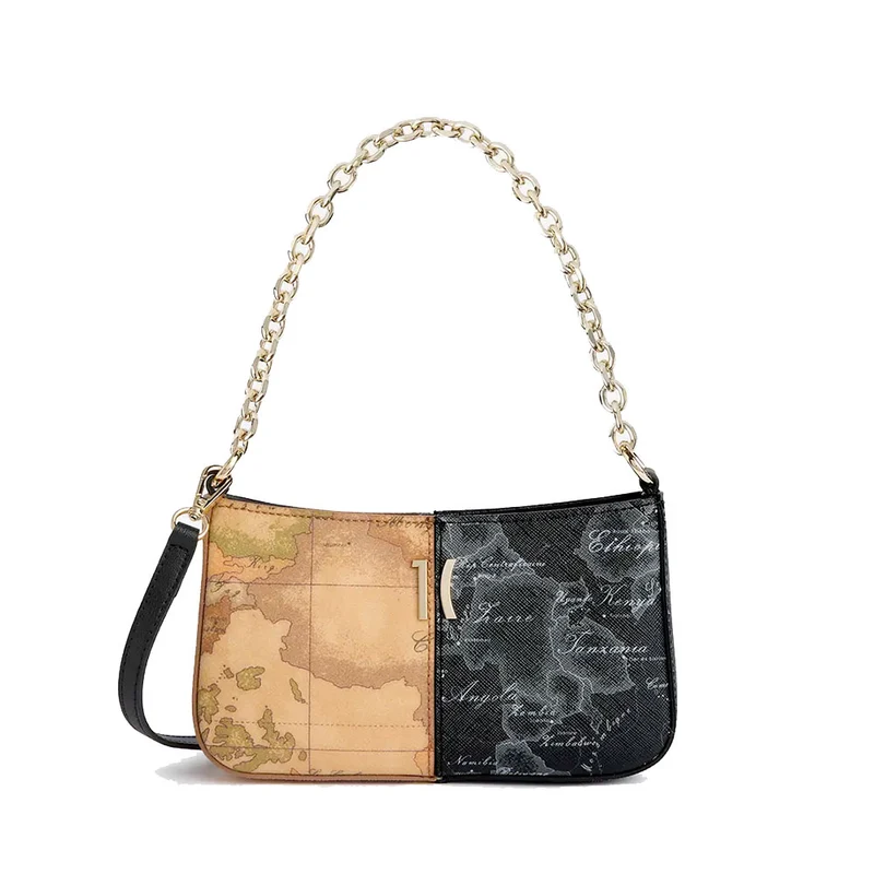 Pochette con Catena 1A Classe Alviero Martini linea Eclipse Geo PO72