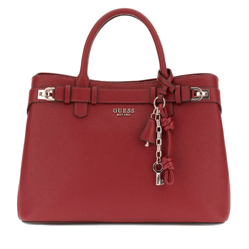 Borsa Donna a Mano GUESS Linea Gregoria colore Rosso Misura Grande