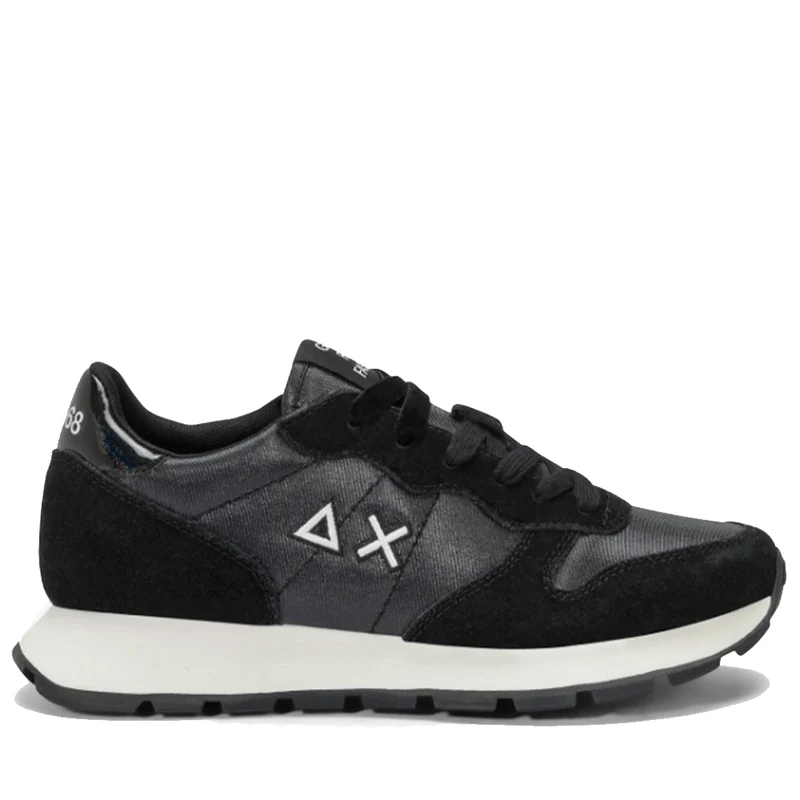 Scarpe Donna Sun68 Sneakers Ally Bright Nylon Colore Nero - Z45203
