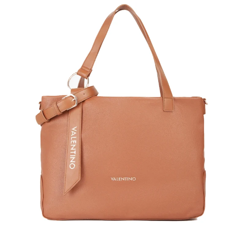 Borsa Donna a Spalla VALENTINO BAGS linea Peonies Re Colore Cuoio
