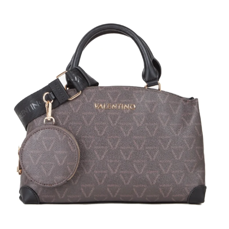 Borsa Donna a Mano VALENTINO BAGS linea Lady Re Colore Moro - Nero Misura Piccola
