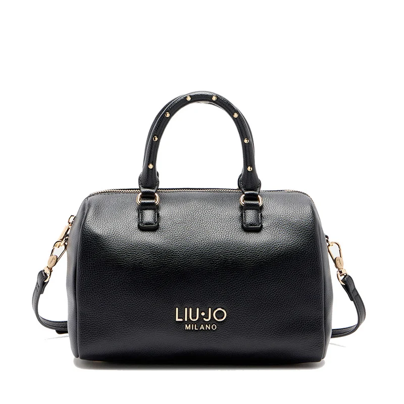Bauletto Donna Small LIU JO effetto Bottalato Nero