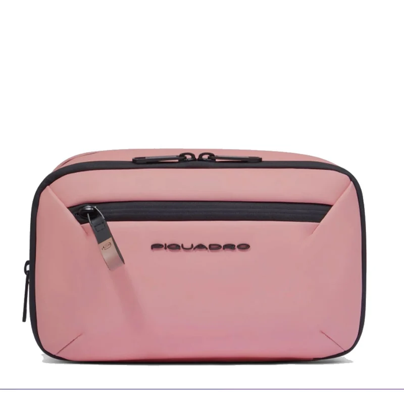 Beauty Donna PIQUADRO in Tessuto Impermeabile Linea Corner colore Rosa - BY6380C2OW