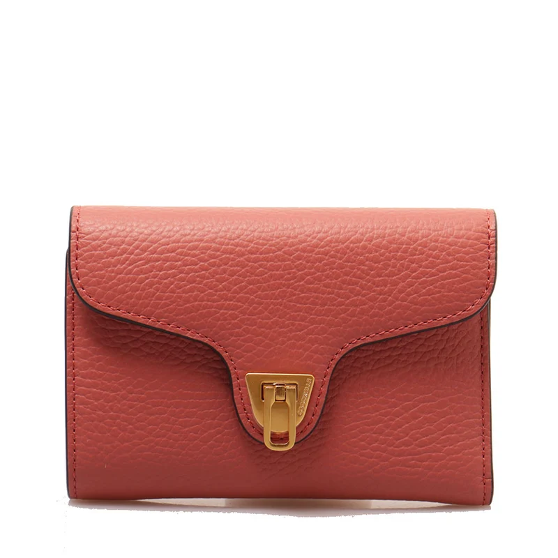 Portafoglio Donna COCCINELLE in Pelle Colore Pot Linea Beat Misura Piccola
