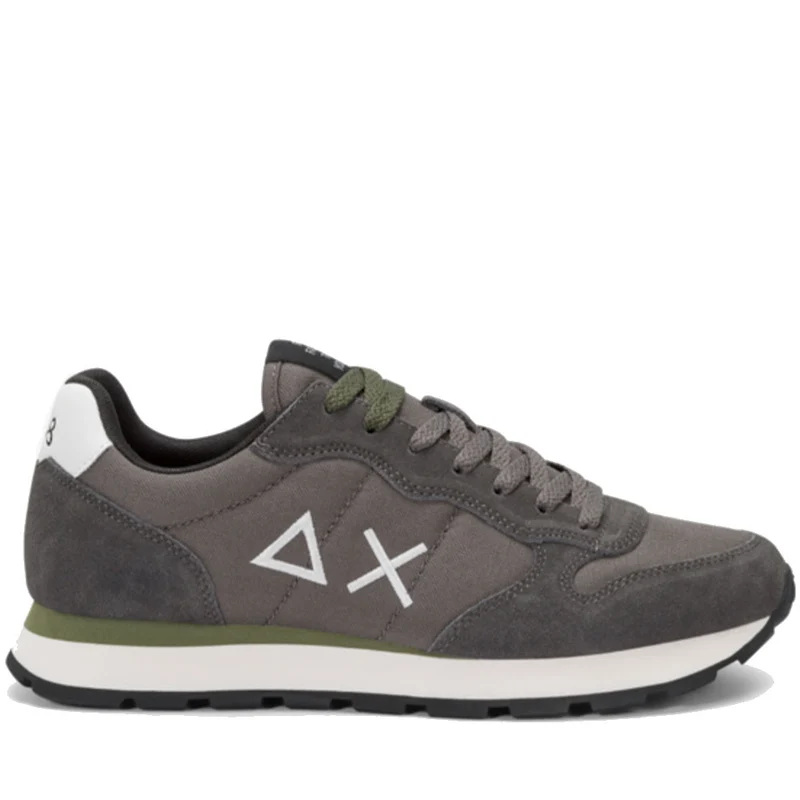 Scarpe Uomo Sun68 Sneakers Tom Solid Grigio Scuro - Z45101