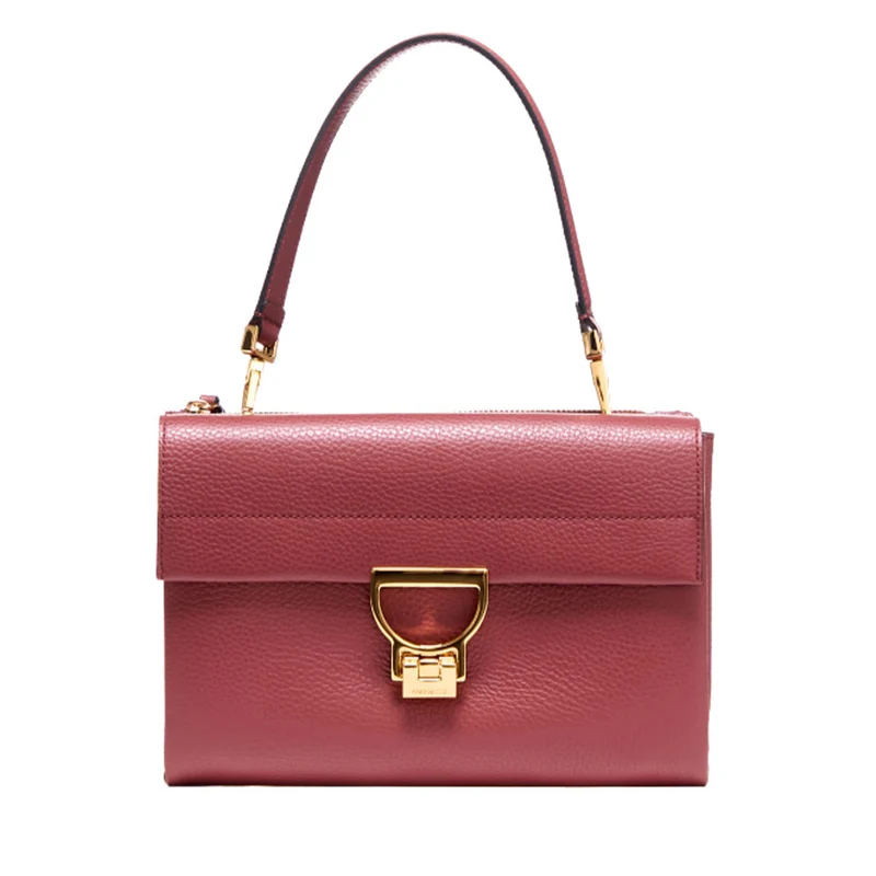 Borsa Donna a Spalla COCCINELLE in Pelle Linea Arlettis colore Brandy