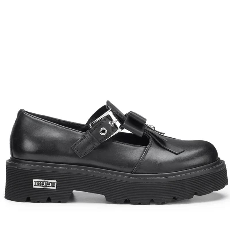 Scarpe Donna CULT Slash 4439 Mocassino in Pelle Nera