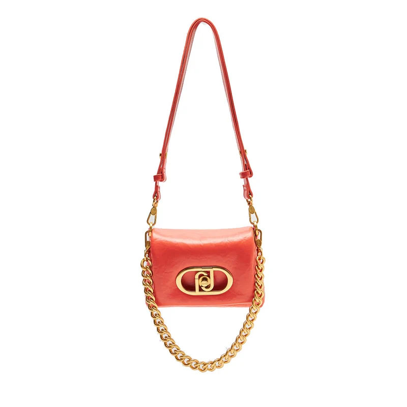 Borsa Donna a Spalla e Tracolla LIU JO Better linea La Puffy Arancione