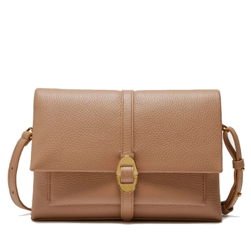 Borsa Donna a Tracolla COCCINELLE in Pelle Linea Dorian colore Skin