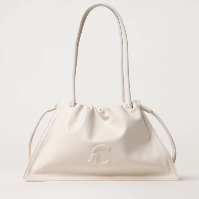 Borsa Donna a Spalla COCCINELLE in Pelle linea Dulse Medium Colore Blanco