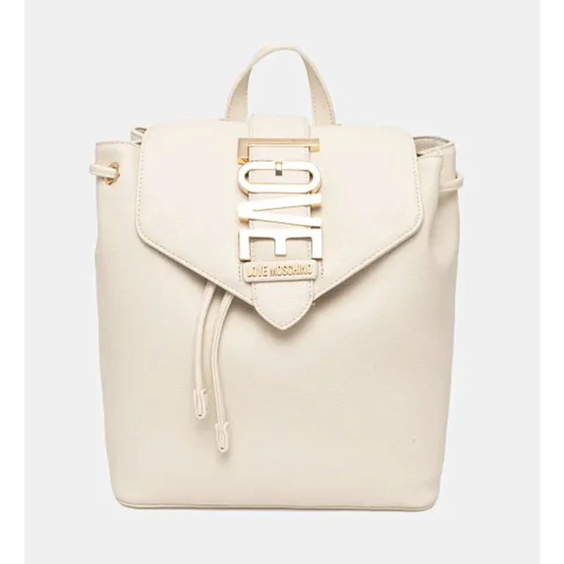 Zaino Donna LOVE MOSCHINO linea Lovebug Avorio