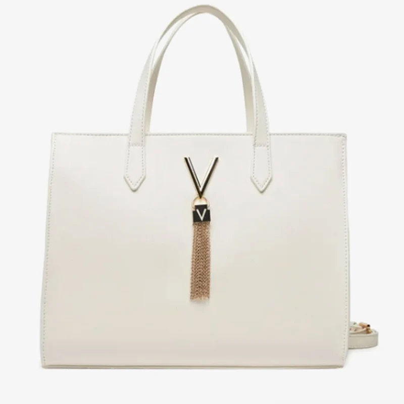 Borsa Donna a Mano VALENTINO BAGS linea Divina Colore Bianco