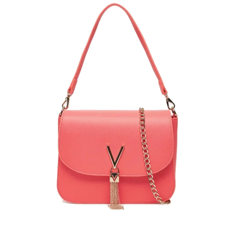 Borsa Donna a Spalla Piccola VALENTINO BAGS linea Divina Colore Corallo