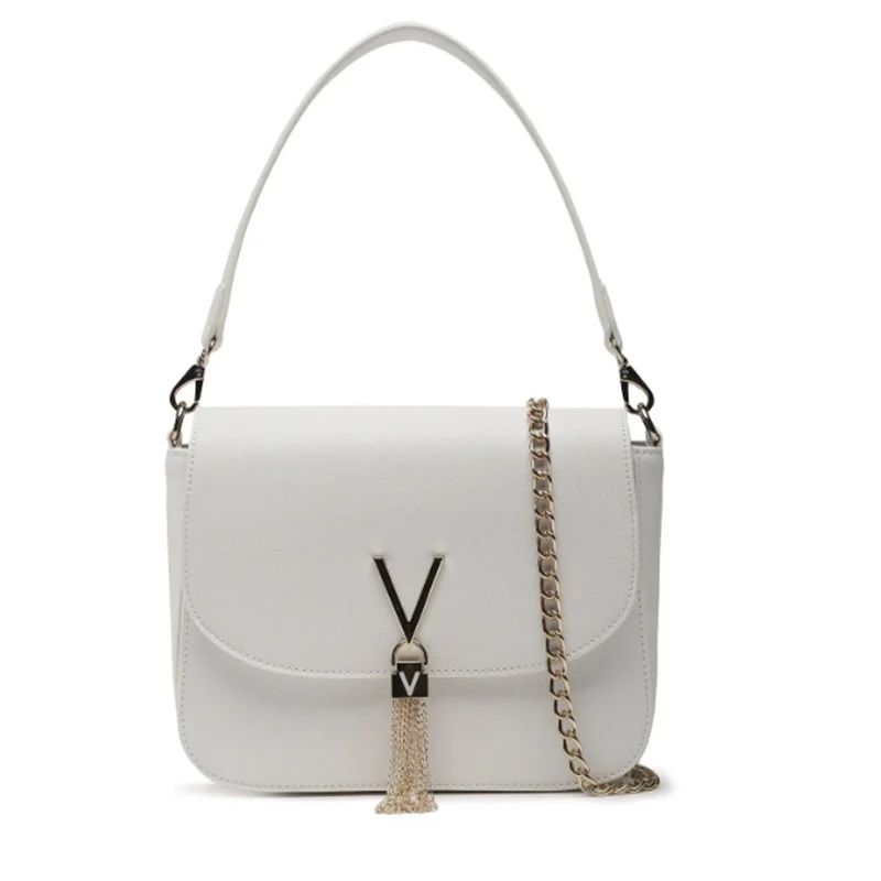 Borsa Donna a Spalla Piccola VALENTINO BAGS linea Divina Colore Bianco