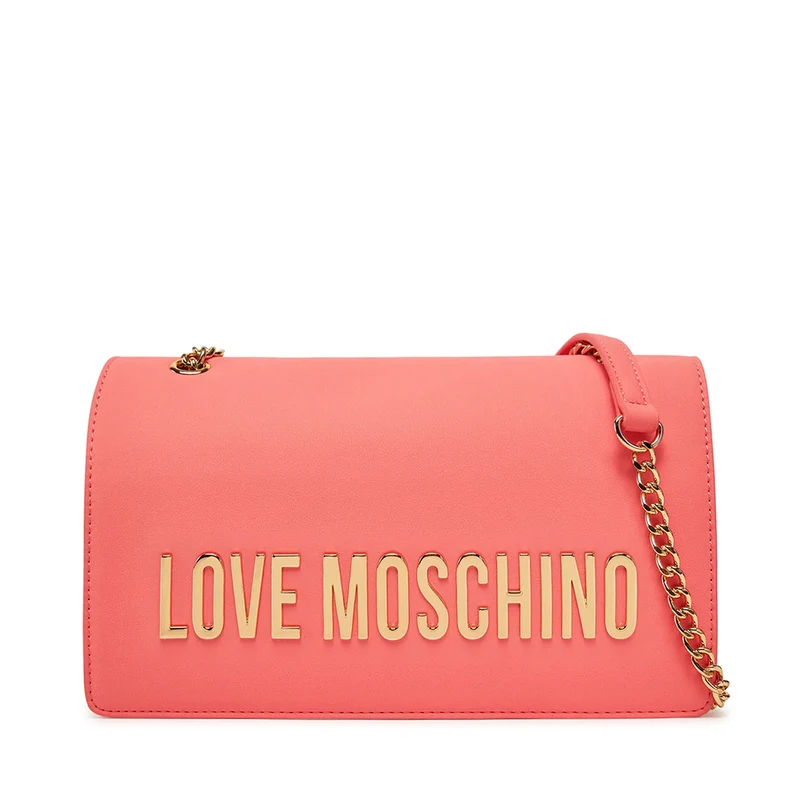 Borsa Donna a Spalla e a Tracolla LOVE MOSCHINO linea Bold Bag color Corallo